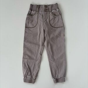 Abercrombie kids Girls Tan Brown High Rise Jogger Size 5/6
